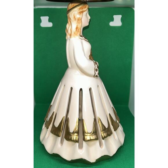 Retired Vintage Lillian Vernon Christmas Napkin Holder Angel Lady Figurine - Picture 6 of 10